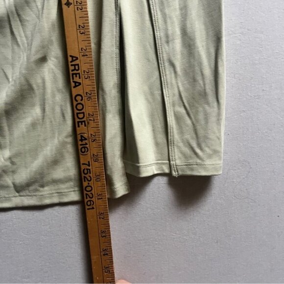 Wilfred Aritzia vespa ruche front slit midi skirt Sz L - Picture 10 of 10